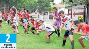  ??  ?? SON 25 JÓVENES LOS QUE INTEGRAN la selección Nor te de Santander de fútbol en la categoría sub-17 que disputará el zonal nacional en Villa del Rosario.