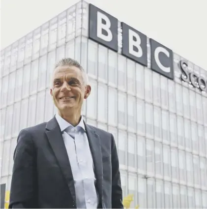  ??  ?? 0 Tim Davie, a former Tory councillor and Pepsico executive, is now in charge of the BBC