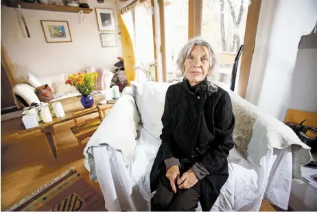  ??  ?? Glenys Carl, pictured at her home, founded Coming Home Connection in 2007. The nonprofit trains volunteers to perform hospice and long-term care for those who can’t do it themselves — or depend on the health care system to do it for them.