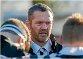  ??  ?? Former All Blacks captain Reuben Thorne, now the coach of Christ’s College in Christchur­ch, says he has ‘‘no issue’’ with random drug tests for school players.