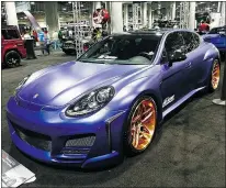  ??  ?? The FAB Design Porsche Panamera will turn heads at the auto show.