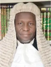  ??  ?? Chief Justice of Nigeria, Hon. Justice Ibrahim Tanko Muhammad