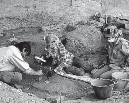  ?? (TÉLAM) ?? Sitio. El hallazgo se dio en una cueva cerca de Antofagast­a de la Sierra, a 3.500 metros de altura.