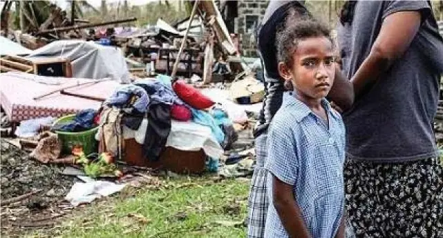  ?? Photo: Internatio­nal Federation of Red Cross ?? Fiji has carried out a thorough post-disaster needs assessment in the wake of Cyclone Winston, pointing the way forward for disaster risk reduction.