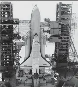  ??  ?? Launchpad: Russia’s shuttle in 1988
