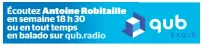  ??  ?? Écoutez Antoine Robitaille en semaine 18 h 30 ou en tout temps en balado sur qub.radio