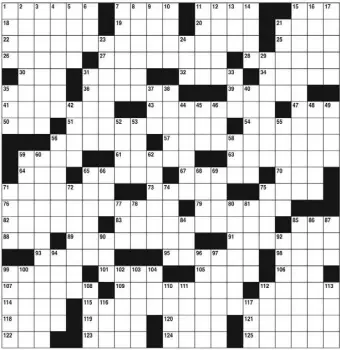  ?? PUZZLE BY NEVILLE FOGARTY AND ERIK AGARD 05/20/2018 ??