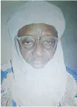  ??  ?? Late Chief Imam of Lagos, Shaykh Akinola