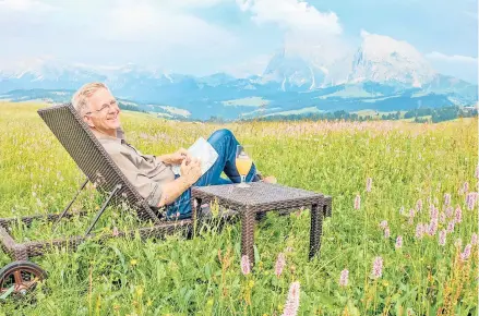  ?? RICK STEVES ?? The Dolomites in the Italian Alps is ideal for hiking … or thinking about hiking.