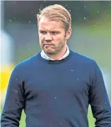  ??  ?? Dundee United manager Robbie Neilson.