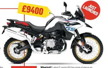  ??  ?? £9400 JUST LAUNCH