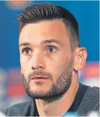  ??  ?? French captain and goalkeeper Hugo Lloris.