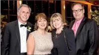  ??  ?? Parents of the bridegroom Tom and Jannie Maxwell of North Little Rock with Suzan and Ken Skierski of Trabuco Canyon, Calif.