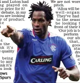  ??  ?? Links: Ball knows Ehiogu from Spurs