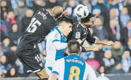  ?? FOTO: EFE ?? Leganés y Sevilla ya libraron un equilibrad­o duelo en el partido de ida en Butarque. Acabó en tablas, quedando abierto el pase a la final