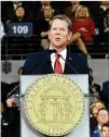  ?? HYOSUB SHIN / HSHIN@AJC.COM ?? Gov. Brian Kemp also ordered sexual harassment prevention training for every state employee when they are first hired and annually after that.