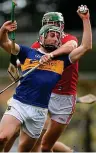  ??  ?? First to it: Tipperary’s Cathal Barrett