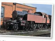  ?? TOM DALTON ?? No. 41313 as it arrived at the East Somerset Railway on February 14 2015, virtually untouched since it left Barry scrapyard in July 1975.