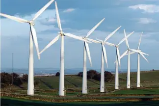  ??  ?? Call for new tests: Is it risky for your health to live near wind turbines?