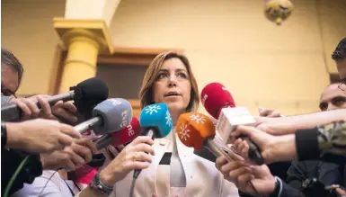  ?? Fotos: CSN-Archiv ?? Susana Díaz hat vor Anhängern in Jerez de la Frontera gesprochen.