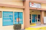  ?? DEAN HANSON/JOURNAL ?? beWellnm’s Health Exchange Enrollment Assistance Center is at 2301 San Pedro NE, Suite A. Four insurance firms will offer plans for 2018.