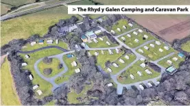  ?? Google ?? > The Rhyd y Galen Camping and Caravan Park