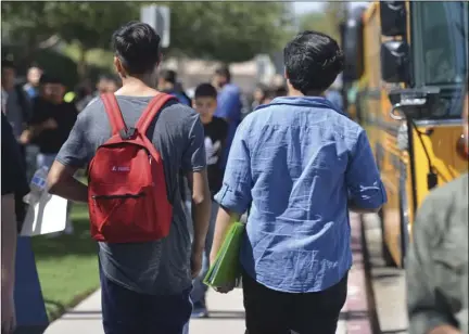  ?? IMPERIAL VALLEY PRESS FILE PHOTO ?? School attendance is up, compared to recent years.