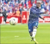  ?? REUTERS ?? Manchester City’s Riyad Mahrez (left) and Chelsea’s N’Golo Kante will face off in the Champions League final in Porto on Saturday.