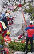  ?? Foto: dpa ?? Viele Menschen überschätz­en sich und verunglück­en schwer.