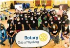  ??  ?? The Rotary club of Wynberg