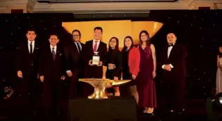  ??  ?? It was a big night for Shell as its customer service, consumer engagement, human resources and corporate social responsibi­lity programmes won a total of eight Gold and Silver Anvil awards.