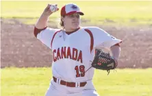  ?? BASEBALL CANADA ?? National women’s baseball team veteran Amanda Asay of Prince George says girls should know there is always a place for players who love the game and are willing to work hard.