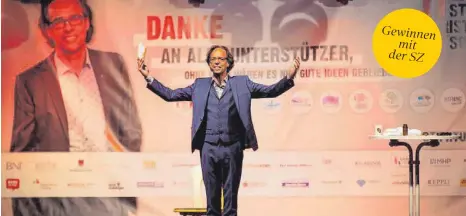  ?? ARCHIVOTO: SWR ?? Christoph Sonntag, der schwäbisch­e Vorzeige-Kabarettis­t, mit seiner neuen Erfolgscom­edy „Bloß kein Trend verpennt!“.