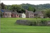  ?? PHOTO COURTESY OF OLD BEDFORD VILLAGE ?? Old Bedford Village in Bedford, Pa. is just one of the many historical stops that are possible during road trips.