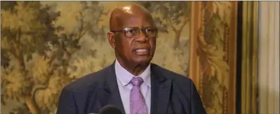  ??  ?? Zanu PF acting national commissar Patrick Chinamasa