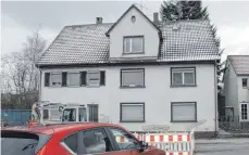  ?? FOTO: THA ?? Die Stadt Bad Saulgau lässt das Haus an der Paradiesst­raße abreißen.