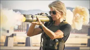  ?? Kerry Brown / Associated Press ?? Linda Hamilton in “Terminator: Dark Fate.”