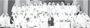  ??  ?? ANTARA muslimah yang menyertai majlis berkenaan.