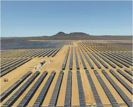  ??  ?? Un dels parcs solars de Global Power Generation al Brasil