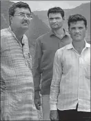  ?? HT ?? RTI activist Kailash Mina (left) in Sikar.