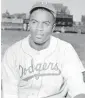  ?? AP FILE ?? Jackie Robinson will be honored today with a statue outside of Dodger Stadium.