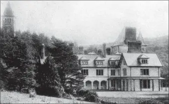  ?? Photograph: Iain Thornber ?? Morvern’s Ardtornish House near Ardtornish Point.