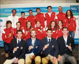  ??  ?? Les Monégasque­s reviennent médaillés des Mondiaux d’aviron de mer, qui se sont déroulés au Canada.