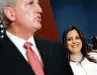  ?? Stefani Reynolds / New York Times ?? Rep. Elise Stefanik is all smiles as House Minority Leader Kevin McCarthy speaks after Friday’s vote.