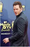  ?? [PHOTO BY JORDAN STRAUSS, INVISION/AP] ?? Chris Pratt arrives Saturday at the MTV Movie and TV Awards at the Barker Hangar in Santa Monica, California.