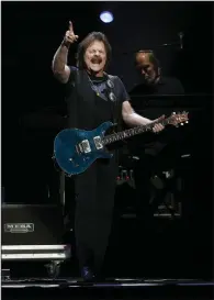  ?? (Getty Images/TNS/Jason Kempin) ?? Tom Johnston of the Doobie Brothers performs at Bridgeston­e Arena in 2021, in Nashville, Tenn.