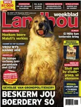  ??  ?? 10 Augustus 2018 Veeverlies­e op mnr. Dave Stern se plaas Quaggasvle­i by NieuBethes­da is net 3% danksy Malutihond­e, soos Harry.
FOTO: MARISKA SPOORMAKER