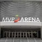  ?? Will Waldron / Times Union ?? MVP Arena is hosting the NCAA Men’s Tournament for the first time since 2003.