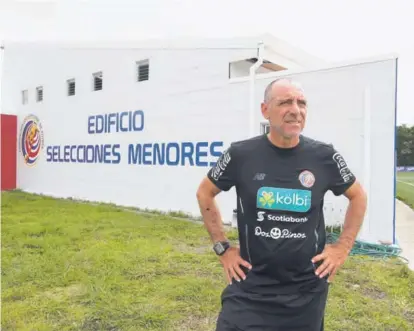  ?? JOHN DURÁN ?? Marcelo Popeye Herrera, director de seleccione­s menores, anunció su salida para diciembre próximo, cuando finalice su contrato. En marzo del 2019 se jugará la eliminator­ia rumbo a los Olímpicos.