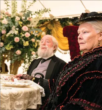  ??  ?? Judi Dench plays the monarch (again) in Victoria & Abdul
